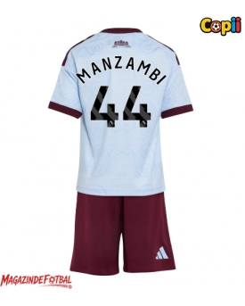 Aston Villa Johan Manzambi #44 Echipament de Fotbal Replică 2026-27 Copii Treilea (+ Șorturi)